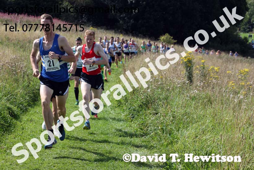 Senior mens relay, Sunderland Harriers Cross Country, Farrington, Sunderland. Photo: David T. Hewitson/Sports for All Pics